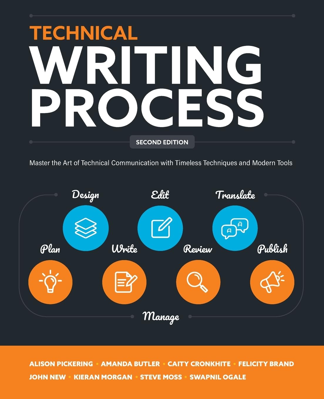 Cover of Technical Writing Process: Master the Art of Technical Communication with Timeless Techniques and Modern Tools