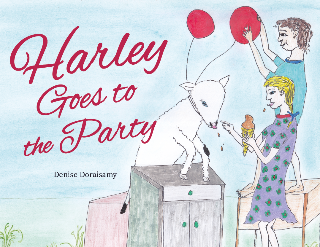 Cover of Harley Goes to the Party by Denise Doraisamy