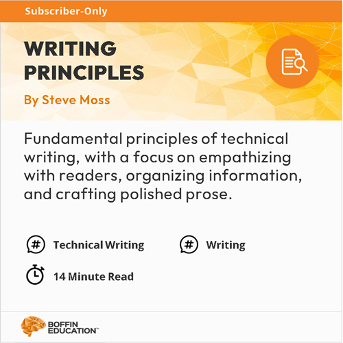 Writing Principles